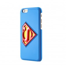 iPhone 6 6s Plus 5.5 - Superman Logo 3D PC Hard Protective Cover Case